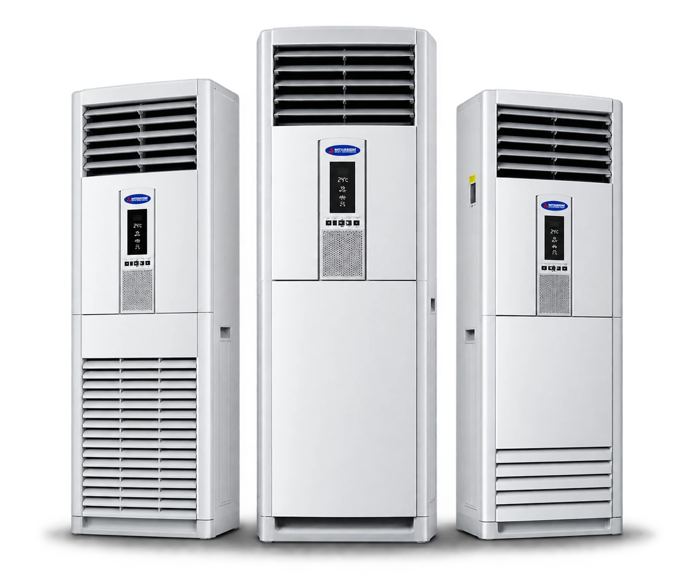 Mitsubishi Heavy Industries floor-standing tower AC units